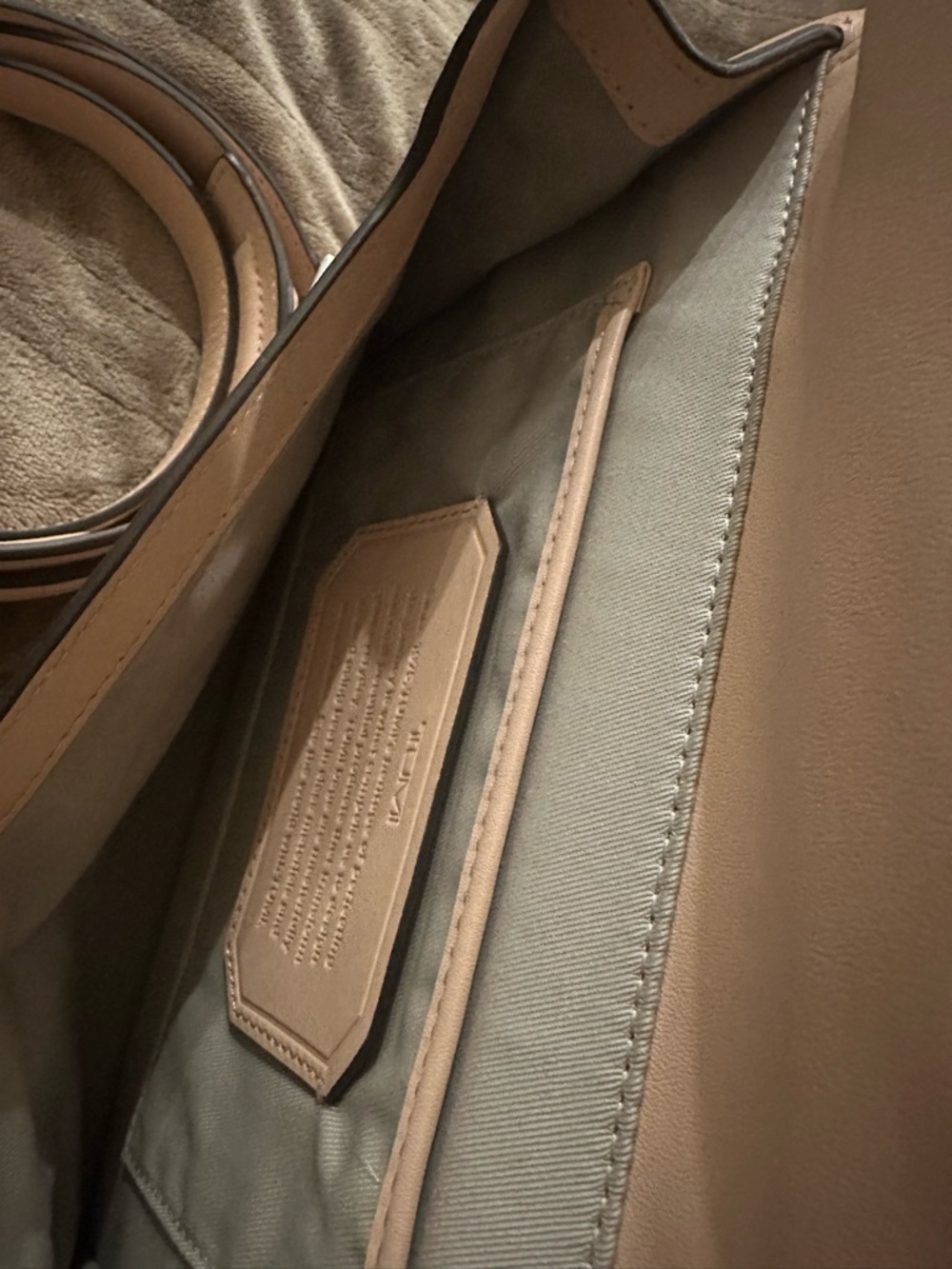 NWT TUMI Aria Satchel - Blush Pink Leather (Dust bag included) - Picture 4 of 7